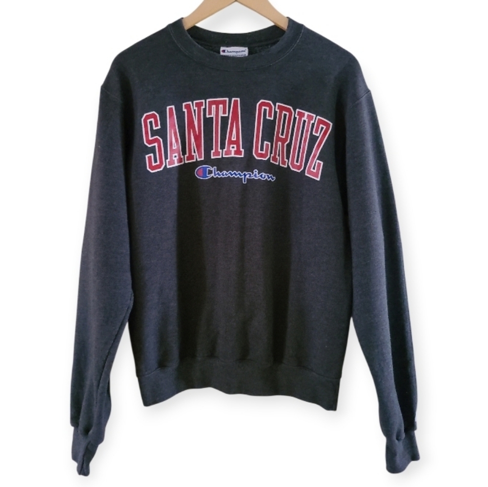 Champion Santa Cruz Crewneck Sweatshirt Dark Grey Collegiate